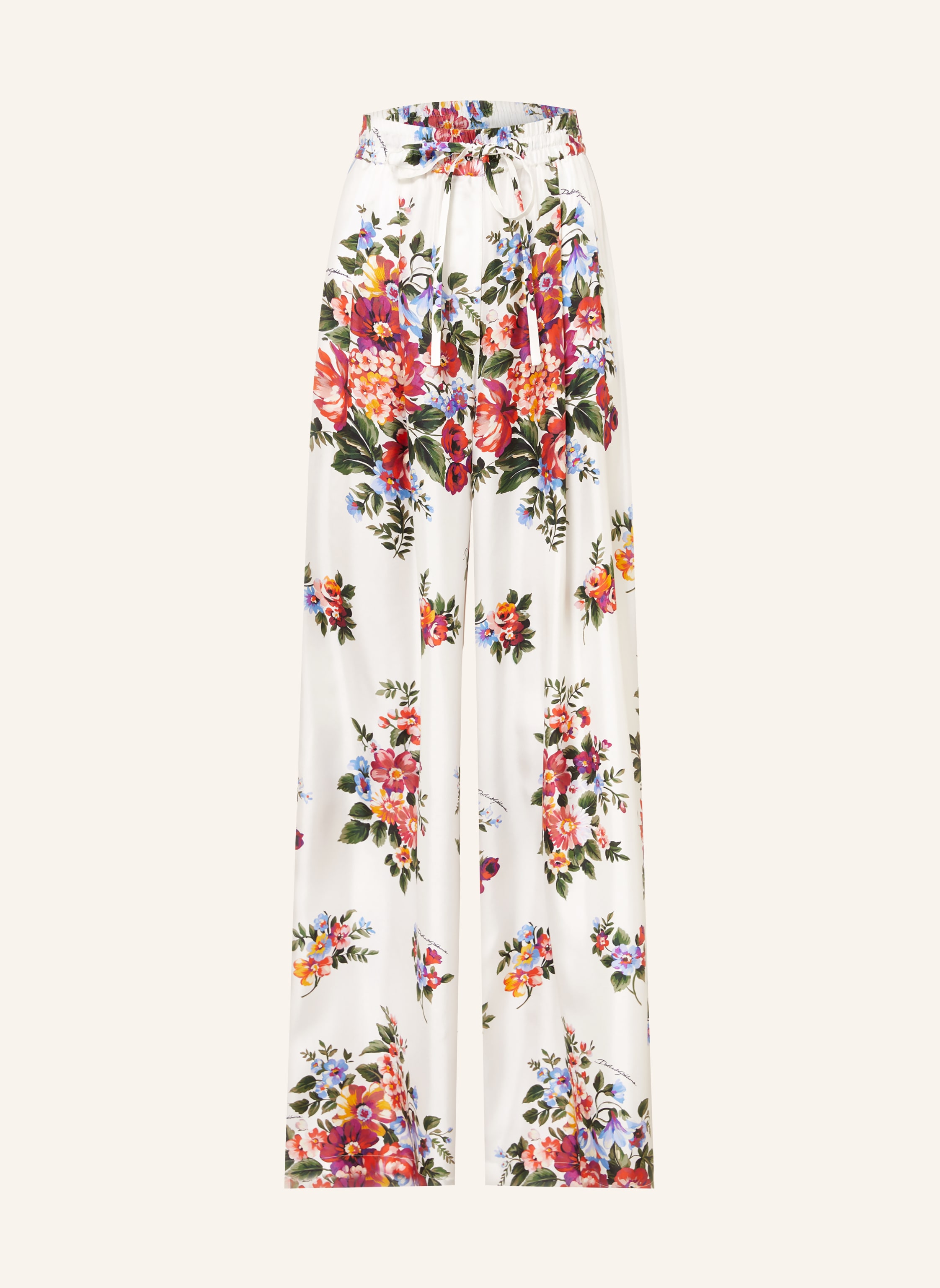 DOLCE & GABBANA Marlenehose aus Seide
