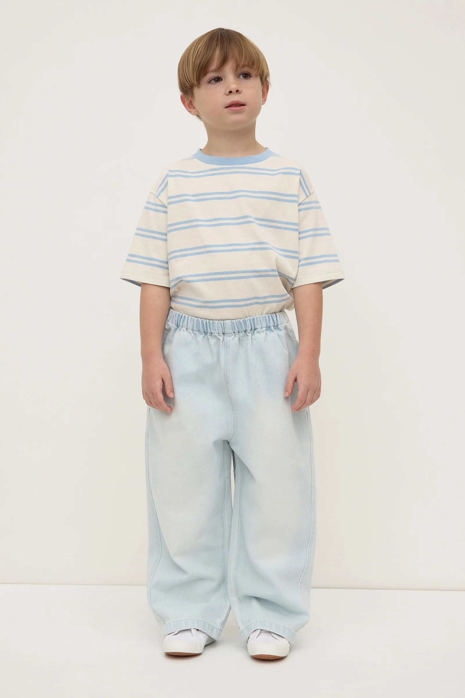 Kids Ren Denim Barrel Pant