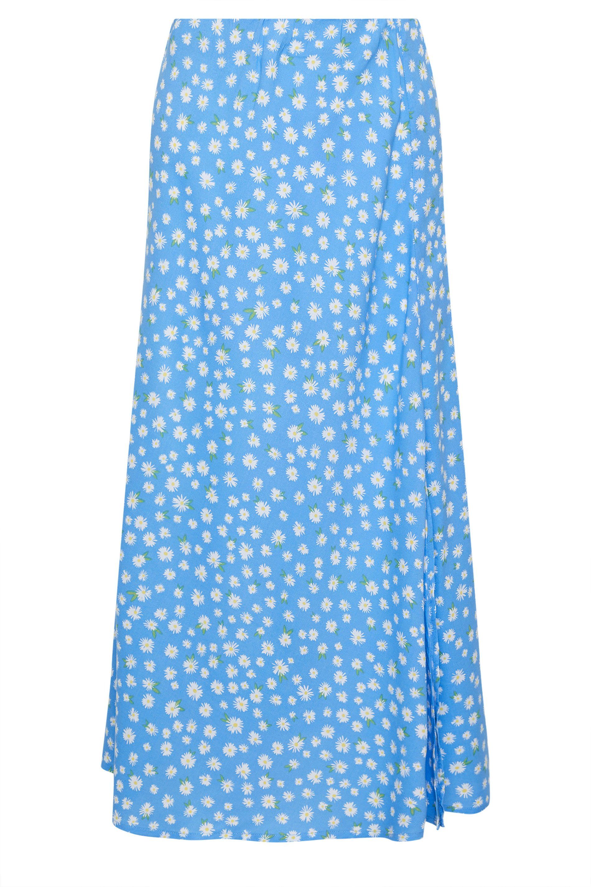 PixieGirl Petite Floral Midi Skirt