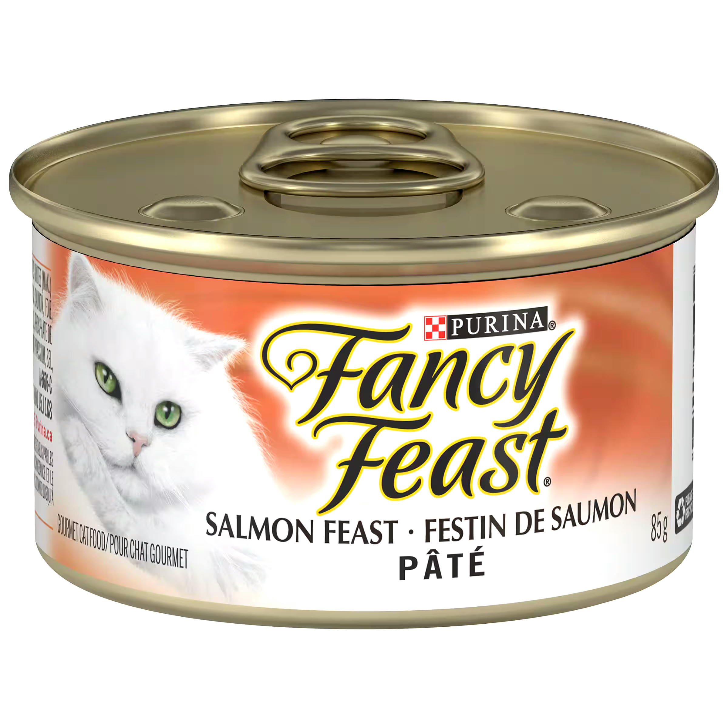 Purina® Fancy Feast® Cat Food, Salmon, for Cats of all Ages/Sizes, 85-g