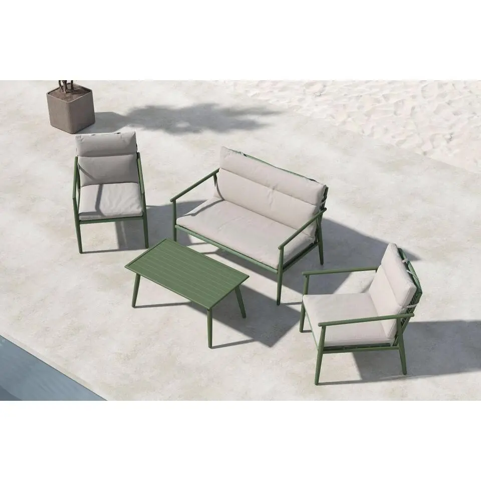 Svea - Mustafa bankstel - groen/beige