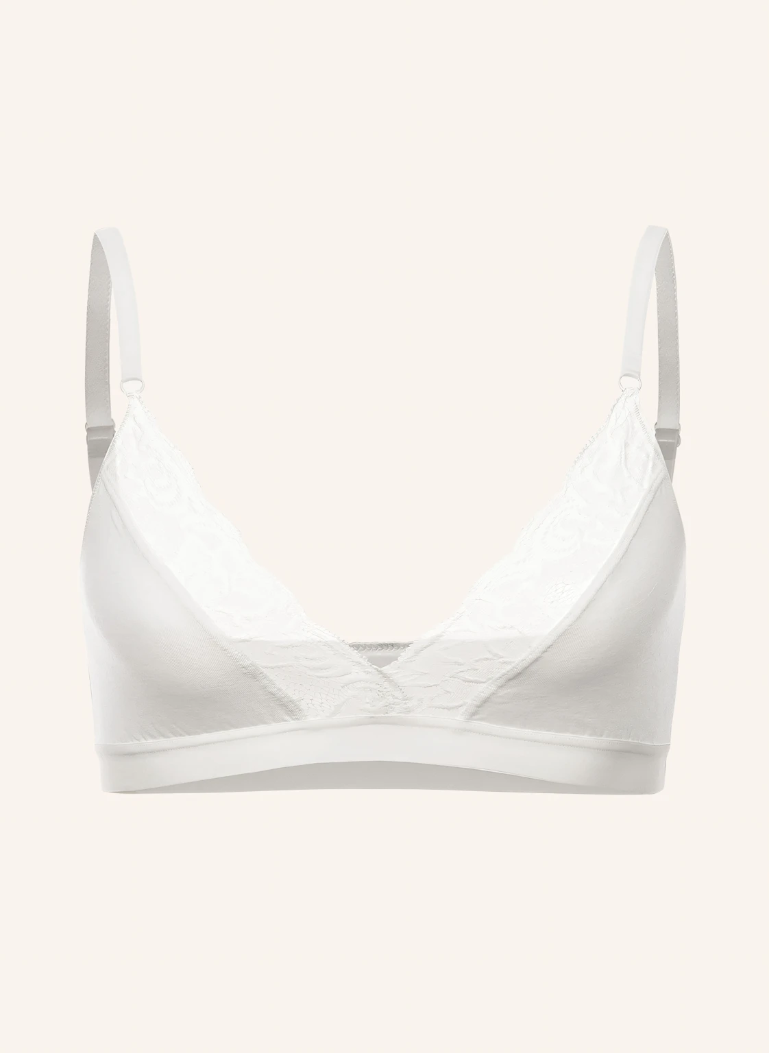 erlich textil Clara Bralette mit Spitze und Modal - verstellbare Träger