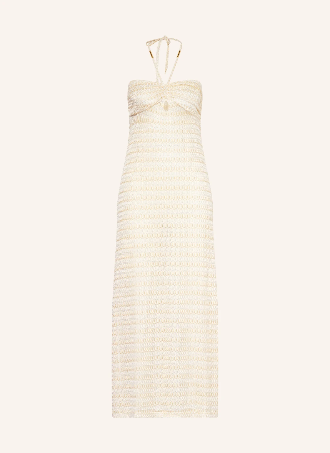 MELISSA ODABASH Strandkleid MILA mit Glitzergarn und Cut-out