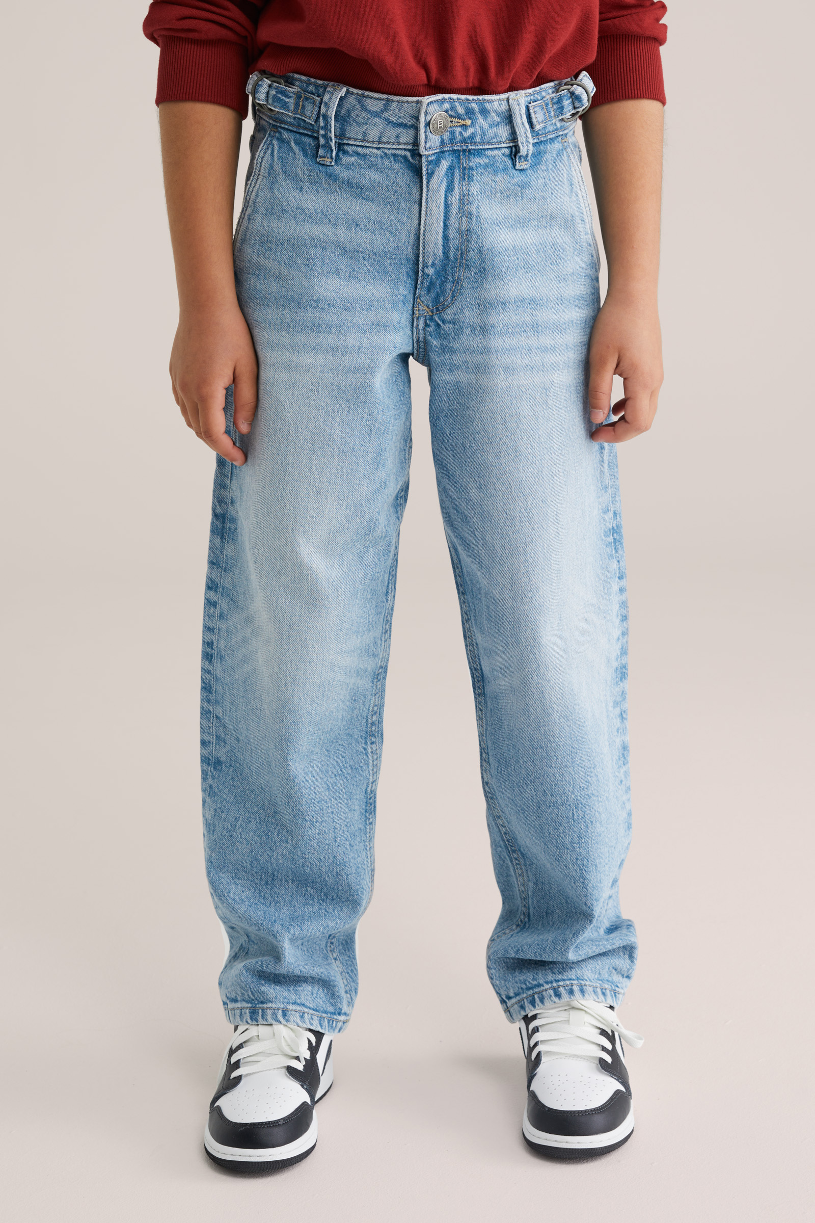 Meisjes loose fit jeans