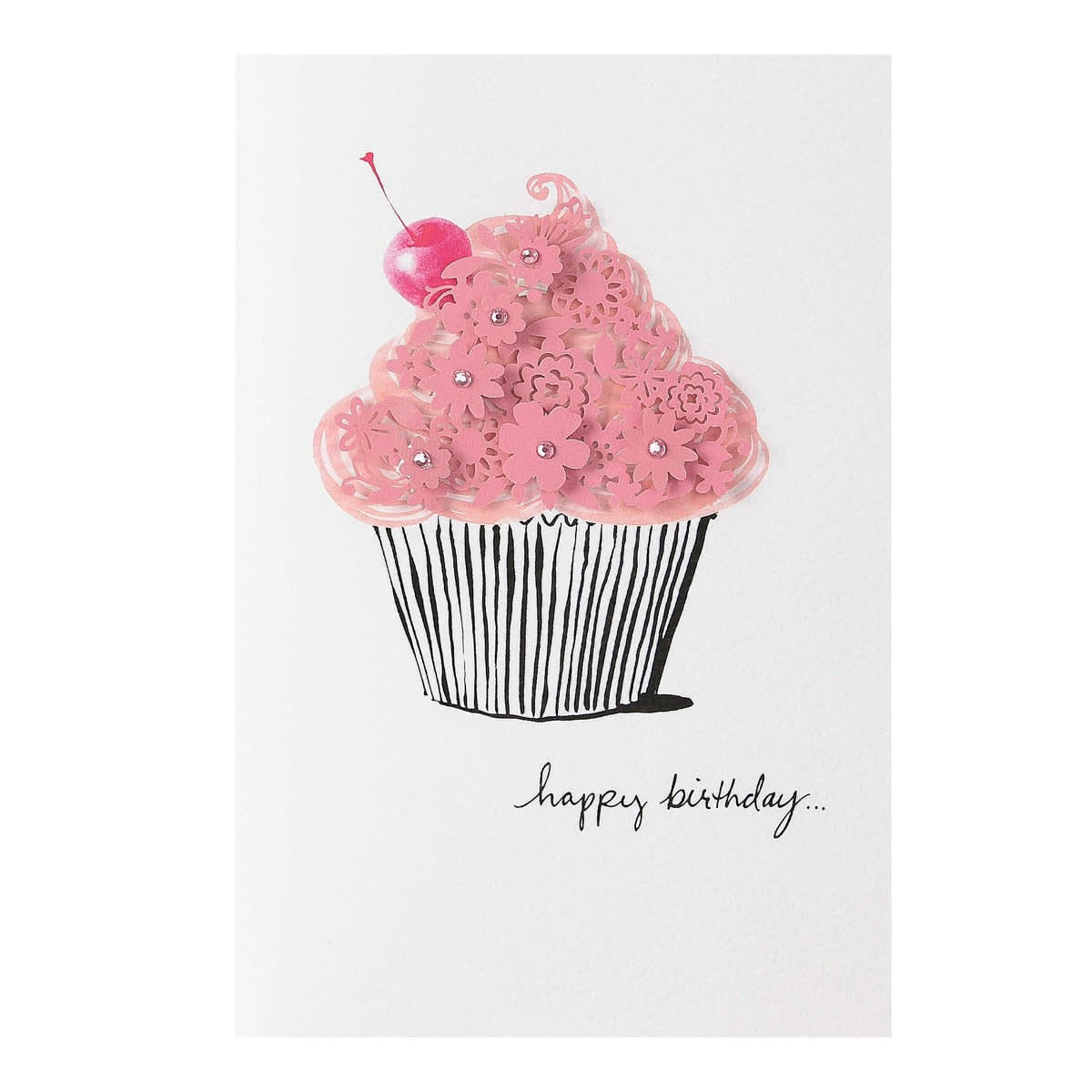 - Carte Anniversaire Cupcake Et Délices