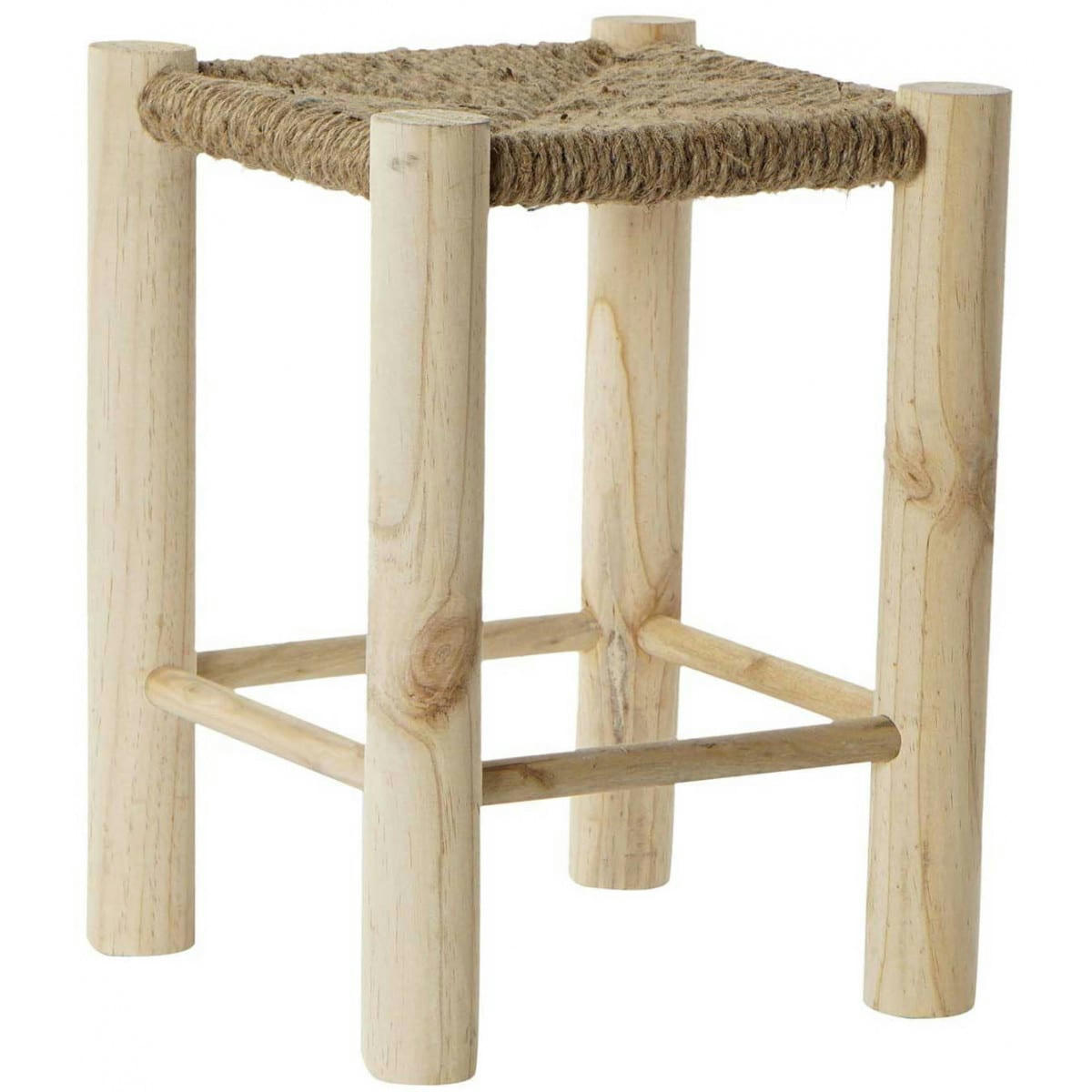 - Tabouret bois et corde
