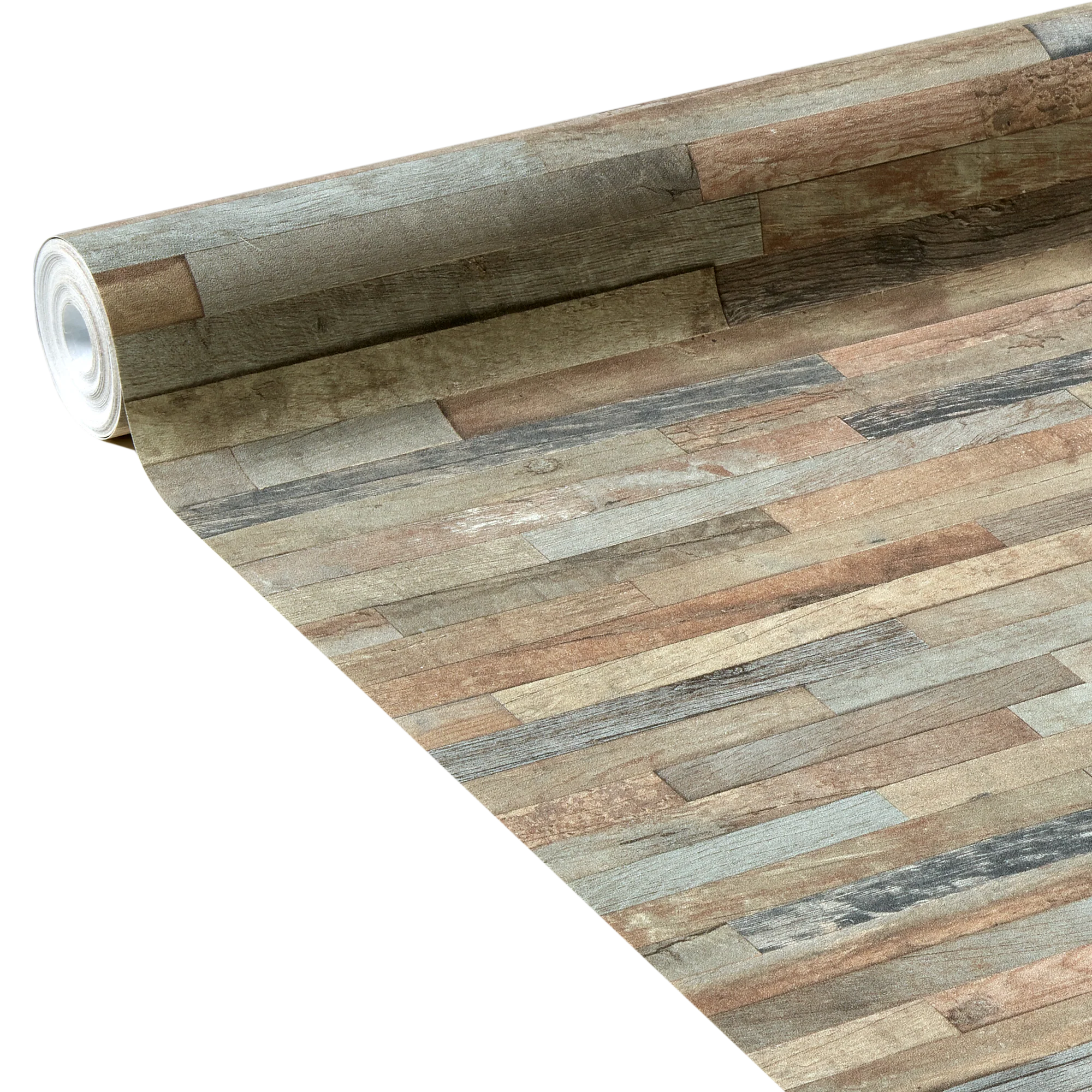 Papier peint intissé WOODLAND coloris chêne clair