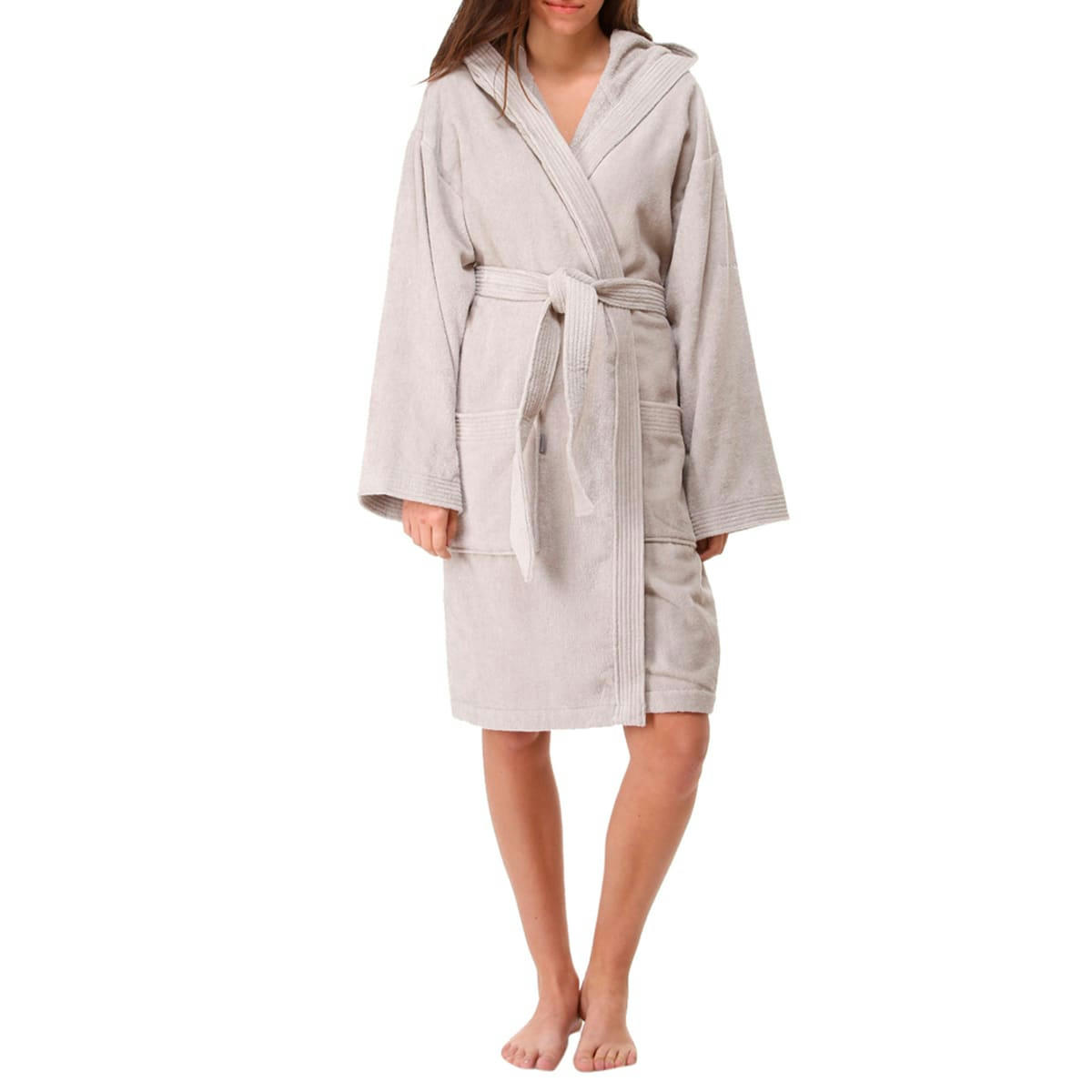 CASUAL P - Peignoir mixte - coton 380 g/m2 rouge M-L