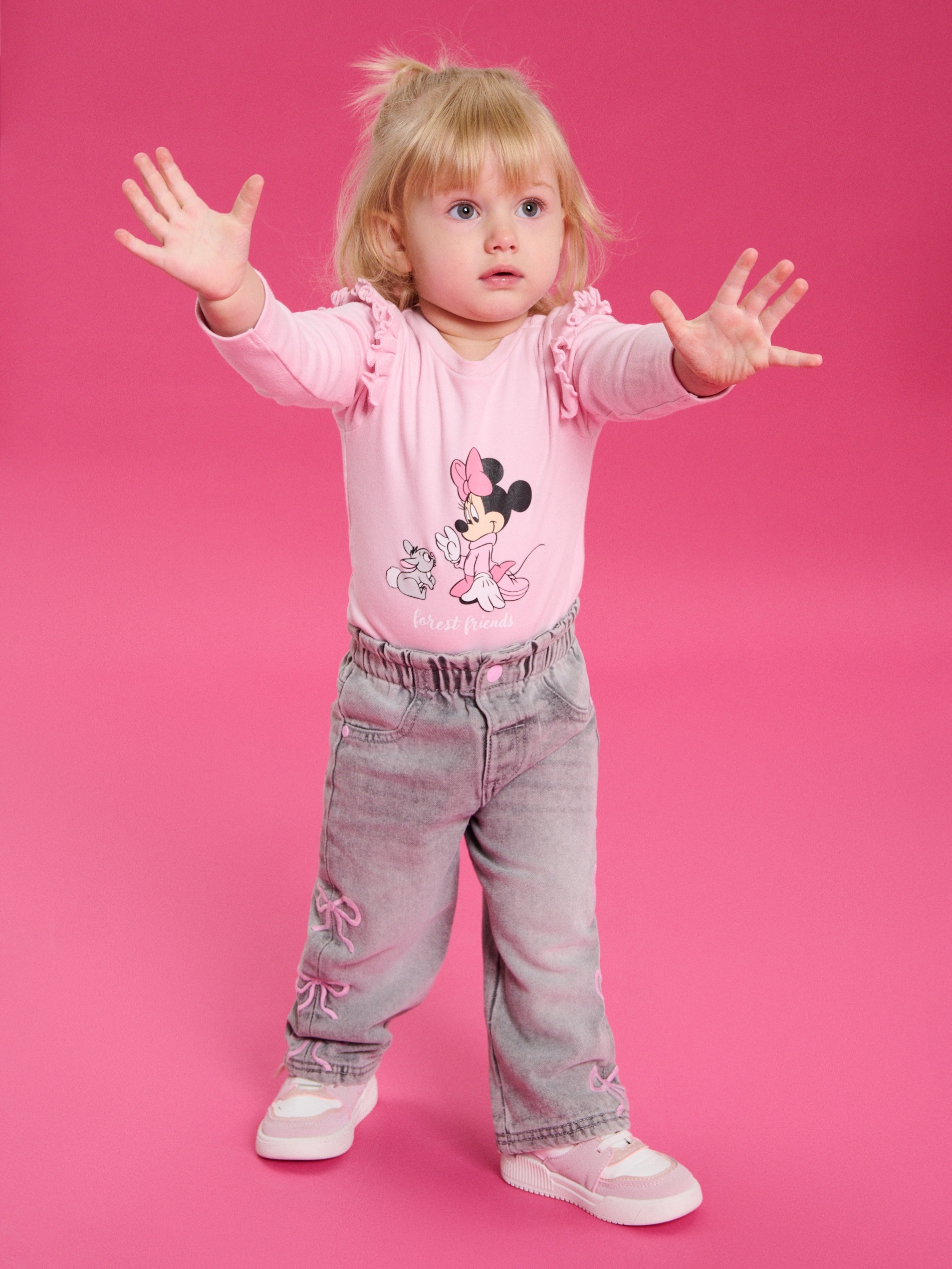 Bawełniane body Minnie Mouse
