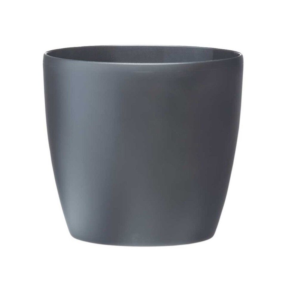 PLASTPOTTE ELHO BRUSSELS ROUND MINI 12,5 ANTRASITT