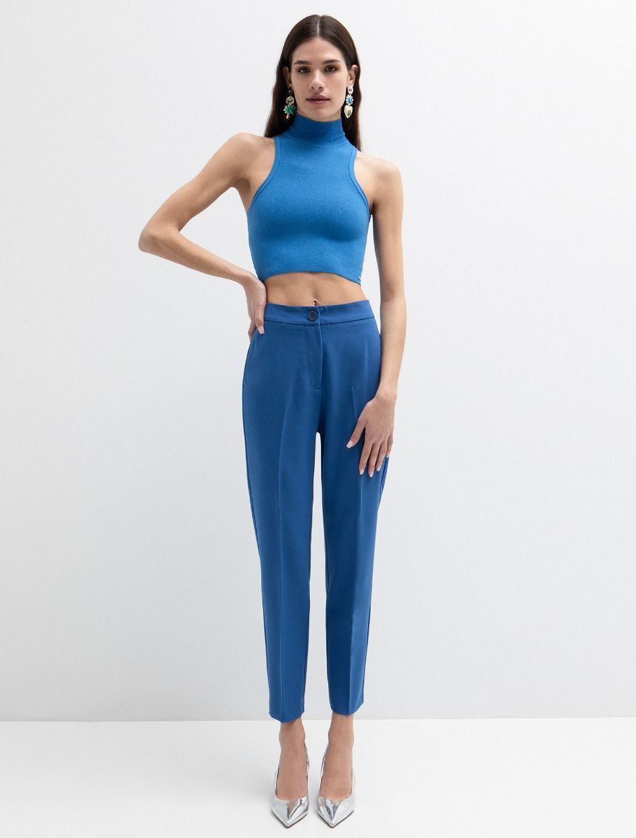 Halter τοπ πλεκτό