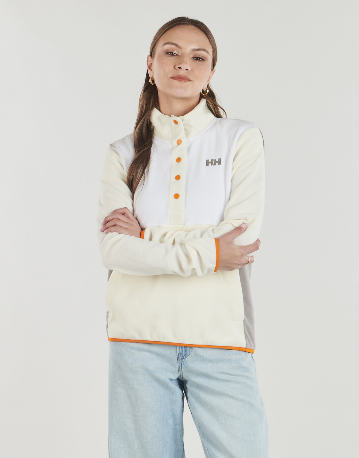 Helly Hansen - DAYBREAKER SNAP PULLOVER - Ecru