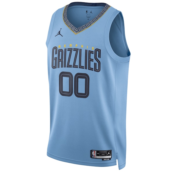 Memphis Grizzlies Jordan Brand Unisex 2022/23 Swingman Custom Jersey - Statement Edition - Blue