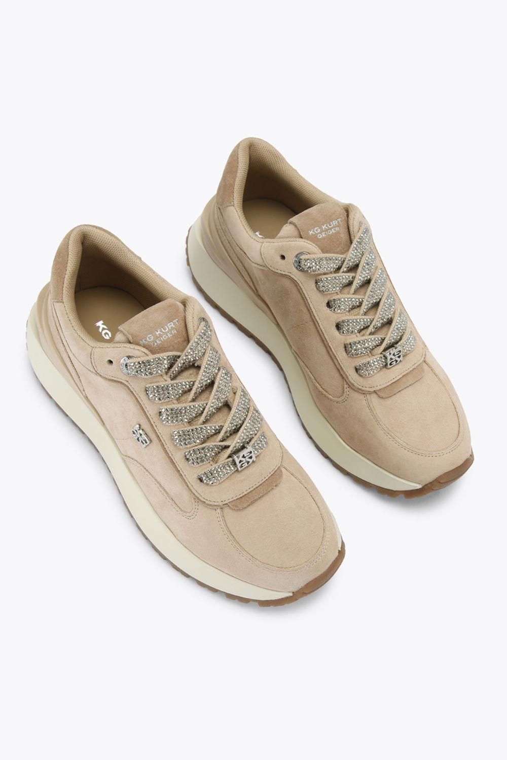 KG Kurt Geiger Louisa2' Suede Trainers