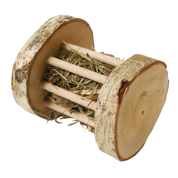 Spielzeug, Heuroller, natur, für Nager