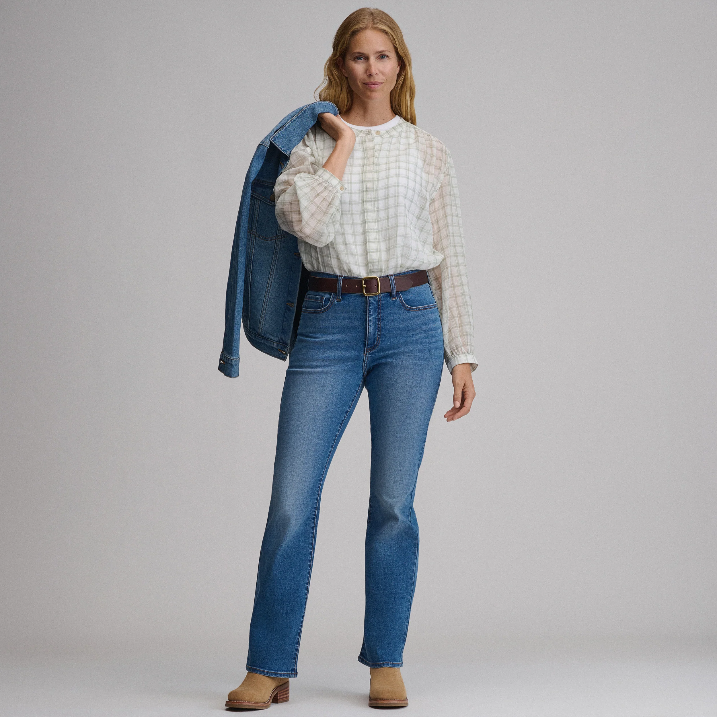 Women's Venture Stretch High-Rise Bootcut Jeans