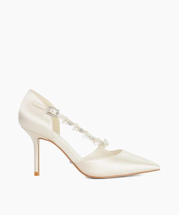 Declaration Ivory - Satin Bridal Court Shoes