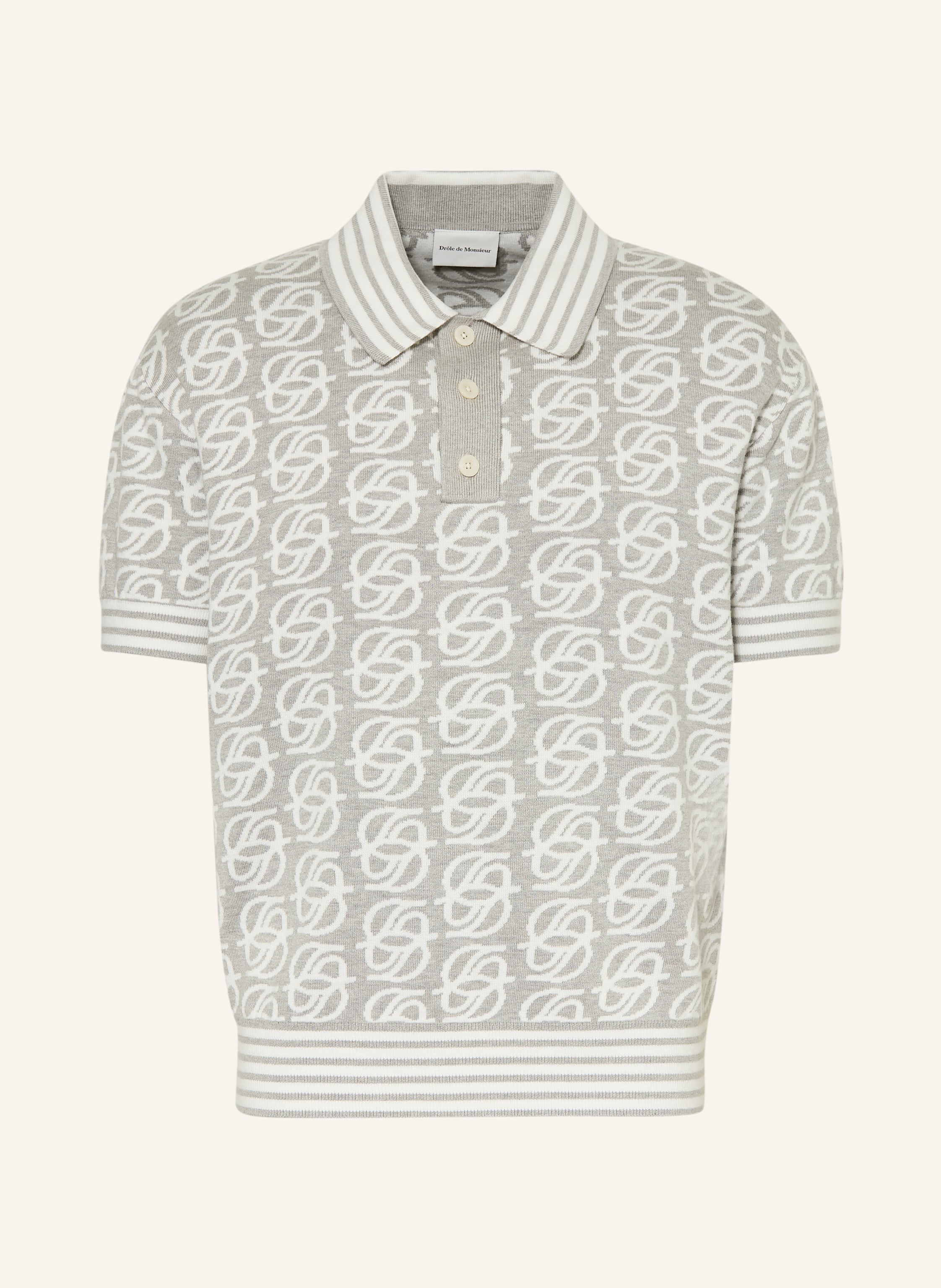 DRÔLE DE MONSIEUR Strick-Poloshirt