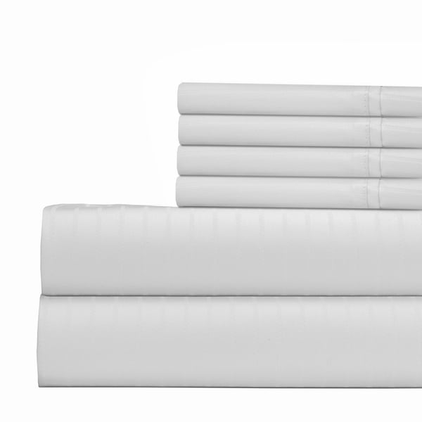 Premier Stripe 700 Thread Count 6-piece Bed Sheet Set