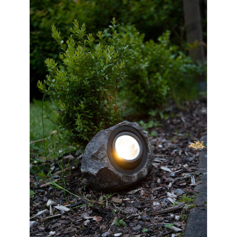 Lampe extérieure LED solaire Pierre 0,06 W EGLO