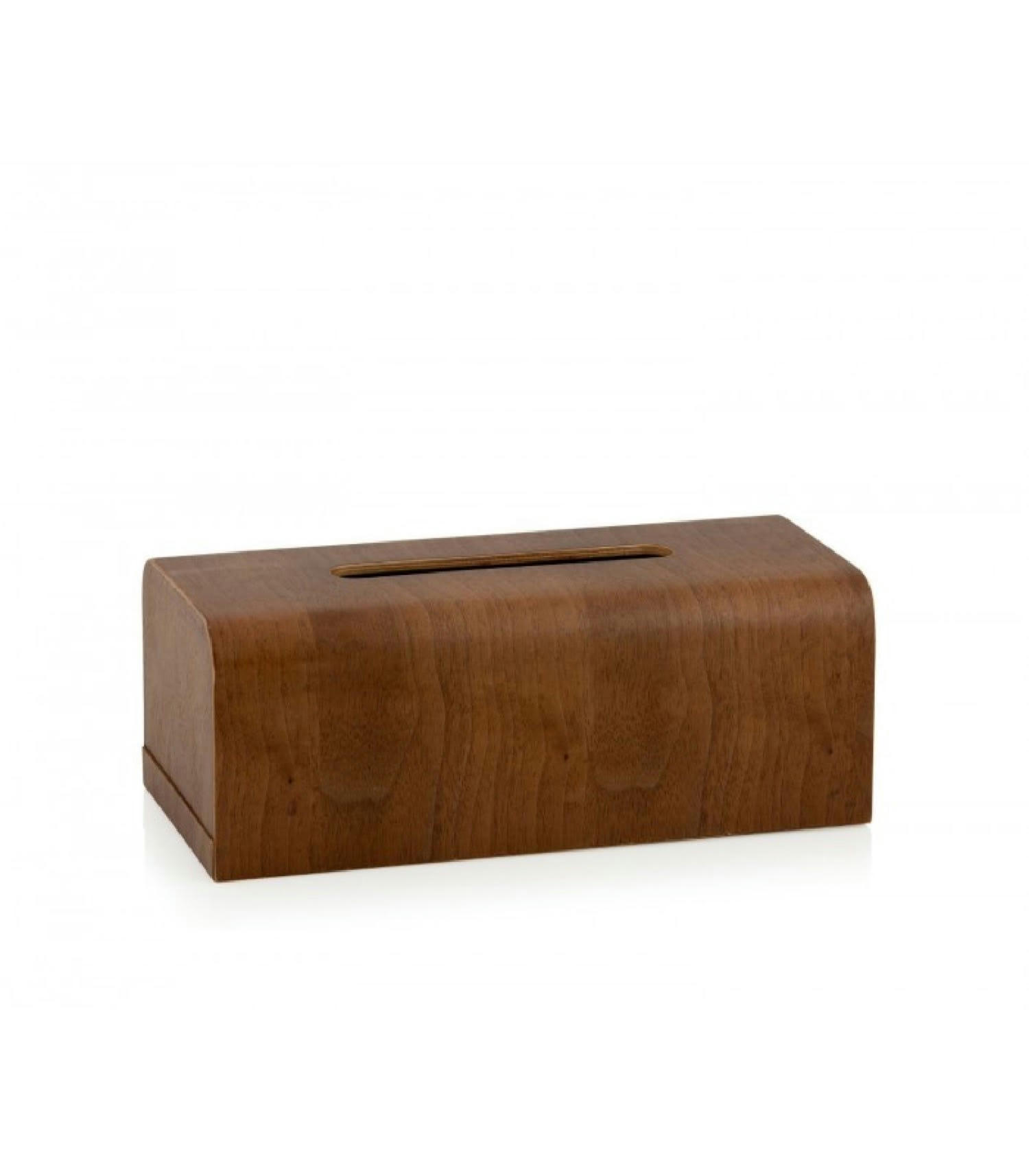 NOYER - Boîte à mouchoir rectangulaire en bois de noyer