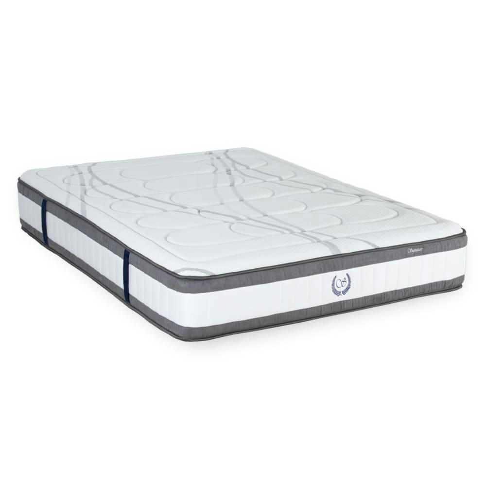 SIGNATURE - Matelas à Ressorts ensachés et à Mémoire de forme 180x200