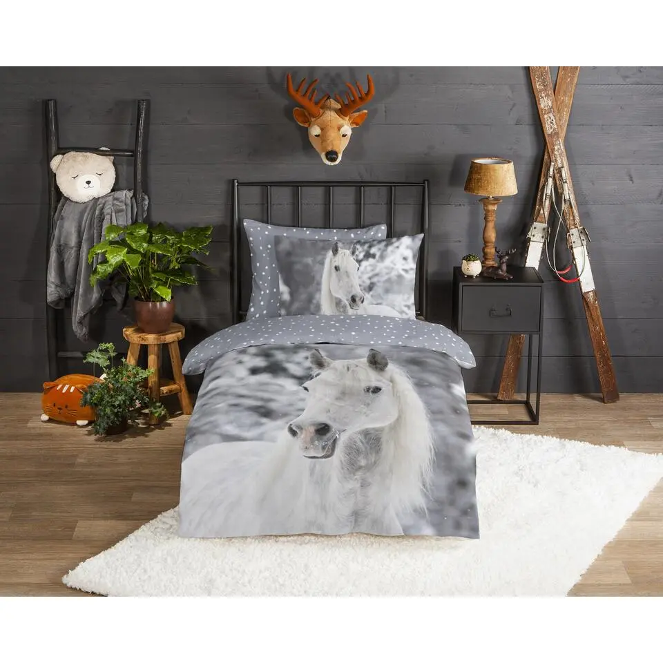 Kinderdekbedovertrek Good Morning Flanel Bonnie