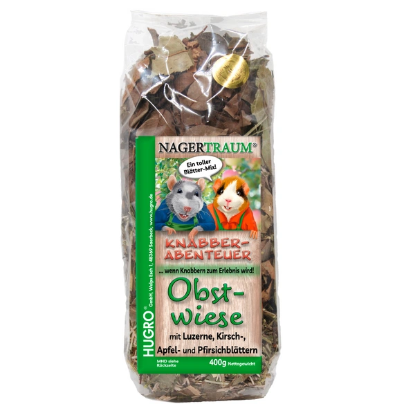 Streu »Abenteuer Obstwiese«, 0.4kg, für Nager