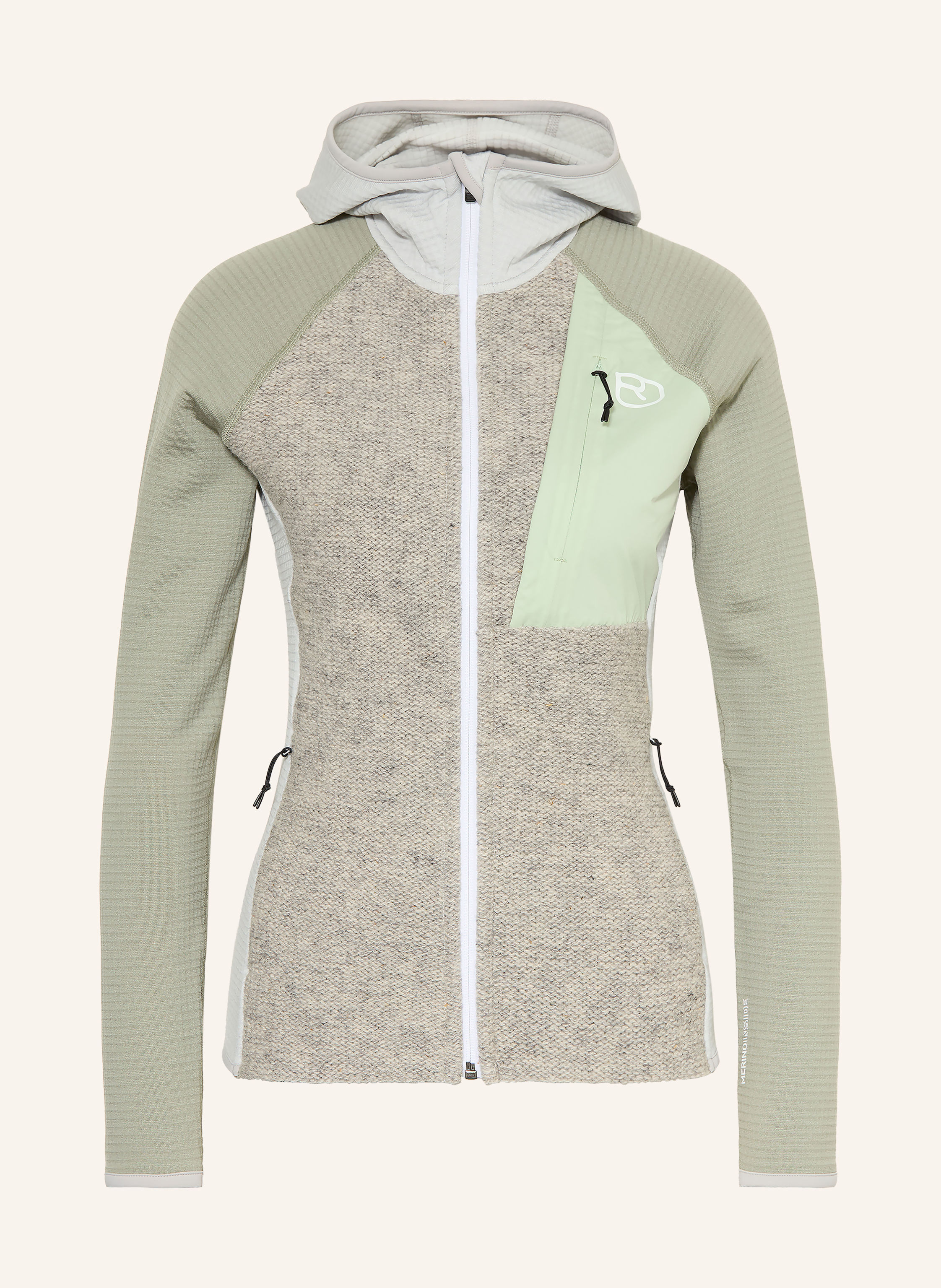 ORTOVOX Fleecejacke FLEECE GP CLASSIC KNIT mit Merinowolle