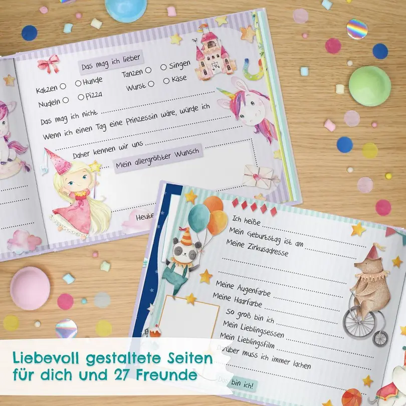Notizbuch Meine Schulfreunde