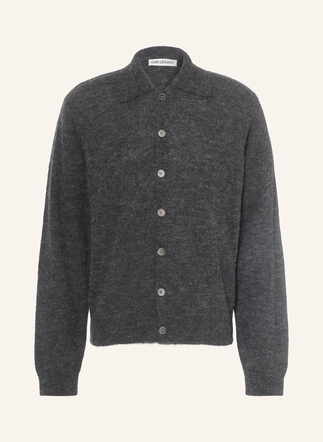 OUR LEGACY Strickjacke mit Alpaka