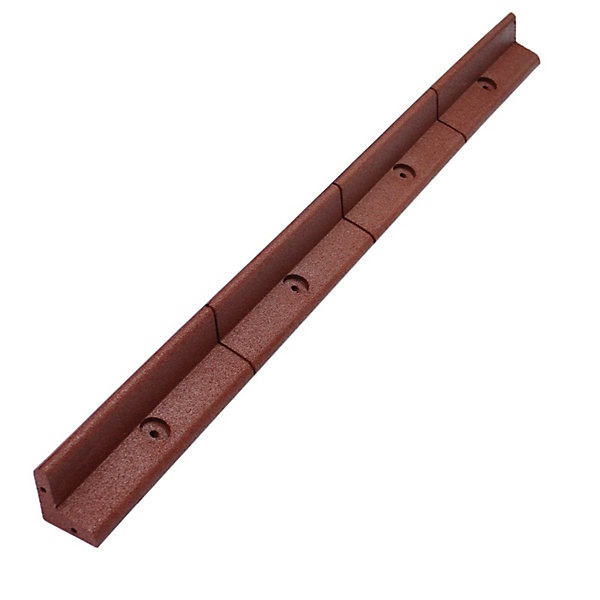 Bordures de Pelouse Flexibles Terracotta x 4