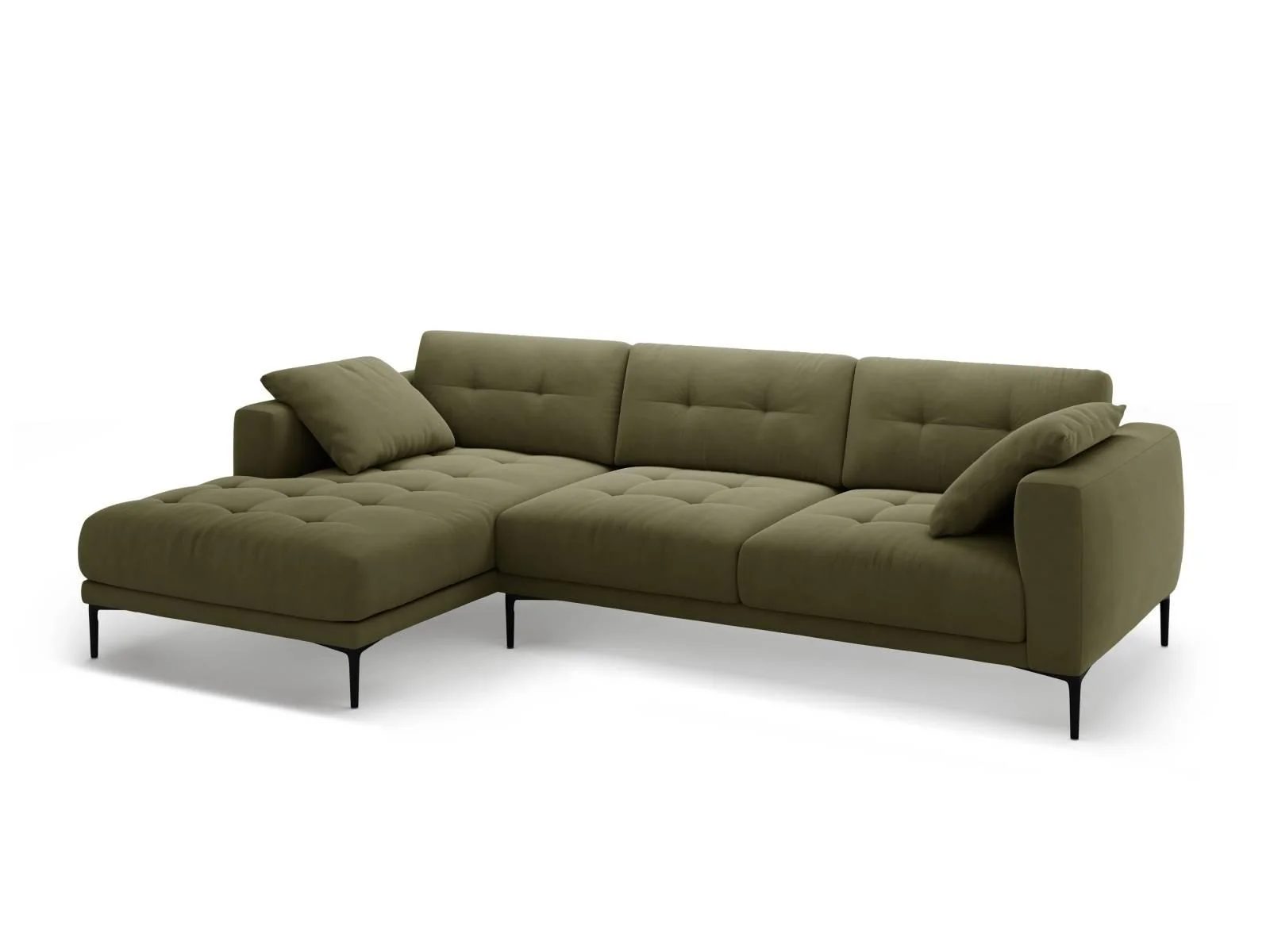 Hoekbank Bemy velvet links