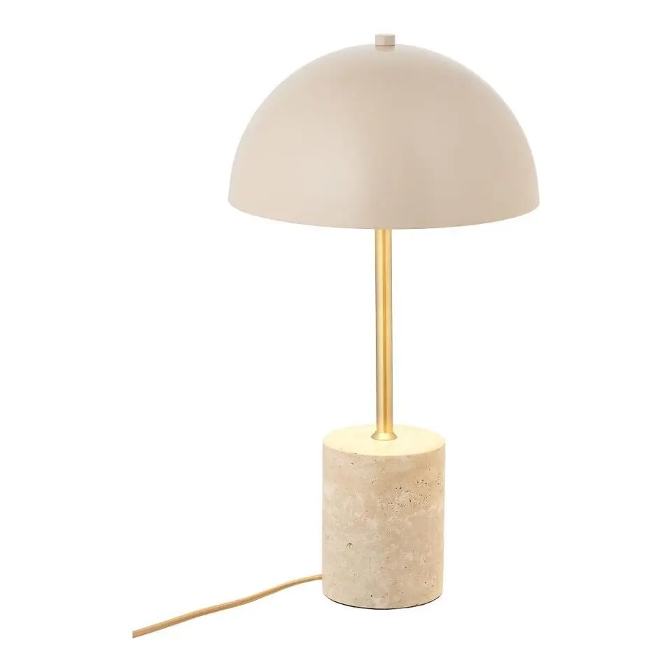 Hioshop Olea bureaulamp beige