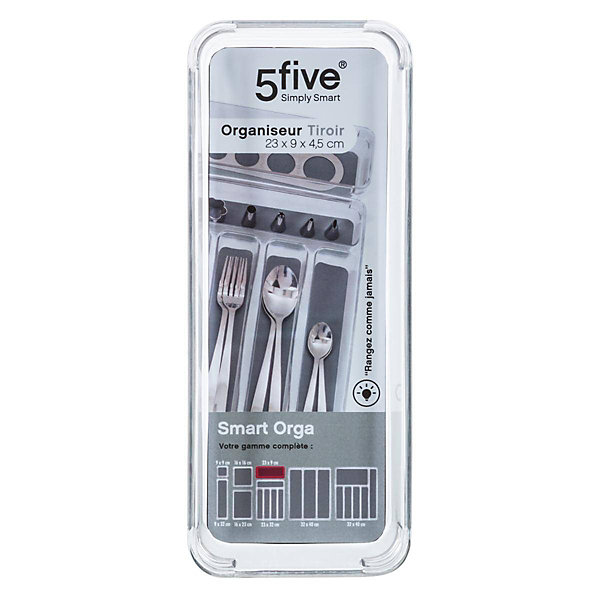 Organiseur de tiroirs 23x9 cm Tidy Smart - 5Five