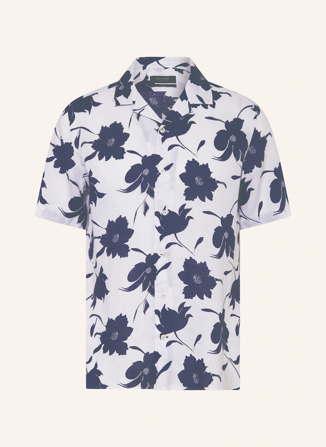 OLYMP SIGNATURE Resorthemd casual fit aus Leinen
