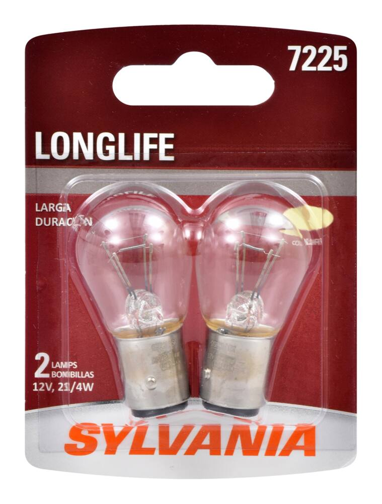 7225 Sylvania Long Life Mini Bulb, 2-pk
