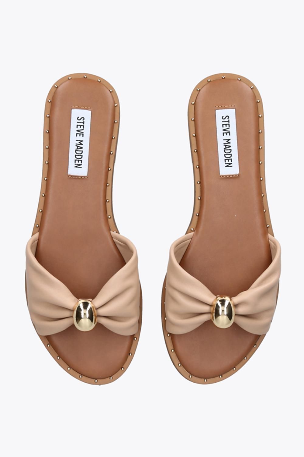 STEVE MADDEN Dipsy Pale Pink' Leather Sandals