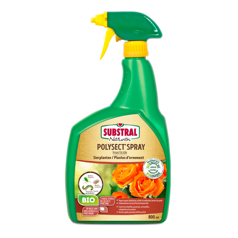 Insecticide pour plantes d'ornement prêt-à-l'emploi Polysect Spray 0,8 L SUBSTRAL