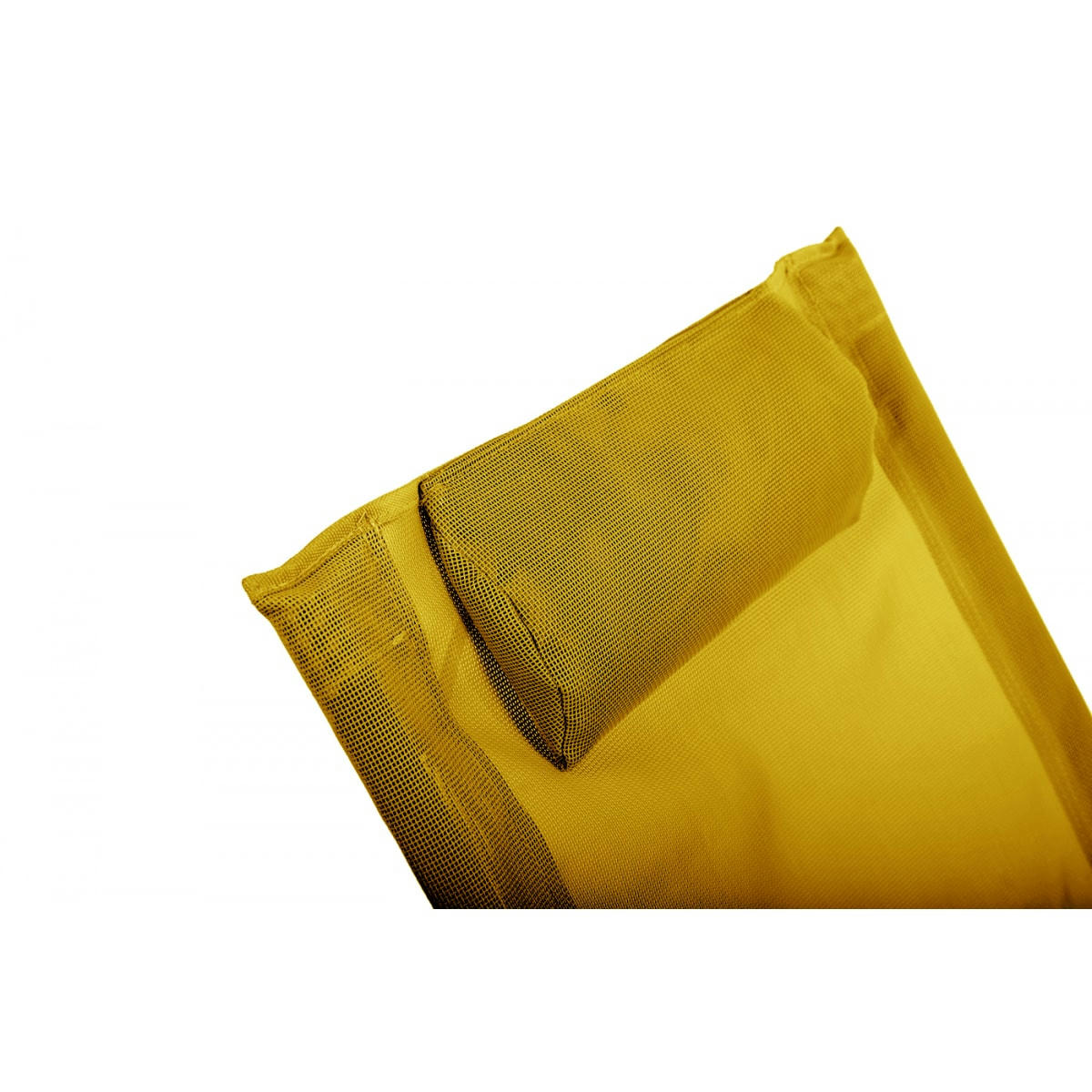 NAIADA - Lot De 2 Chaises Relax "Naiade" Jaune Solaire - Acier