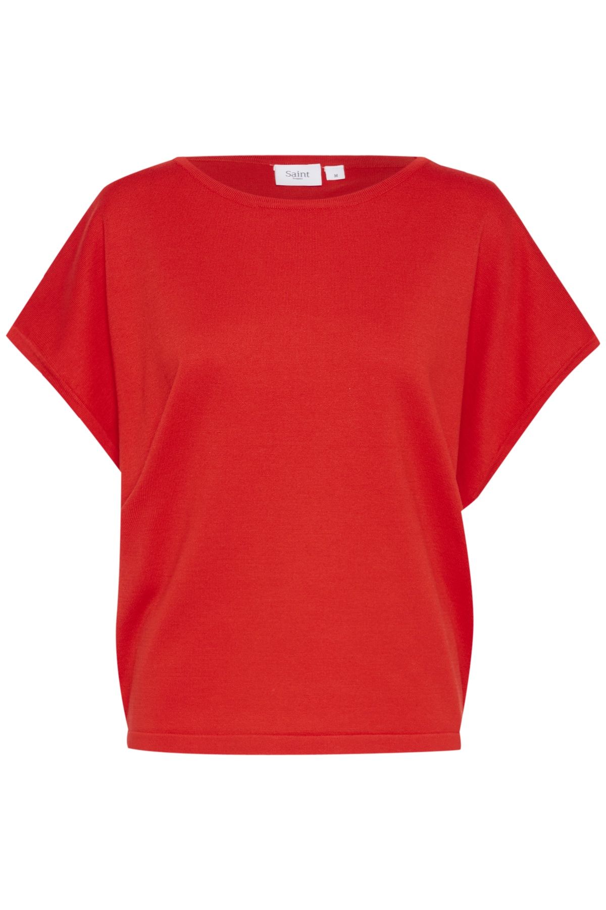 Saint Tropez Mila Short Sleeve Round Neck Pullover