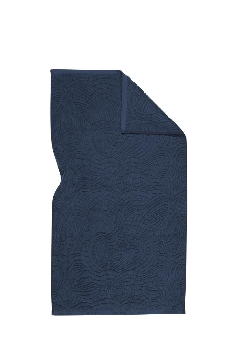 MOOOI Dodo Pavone - Douchehanddoek - Indigo - 55x100 / 22x40 Inch cm