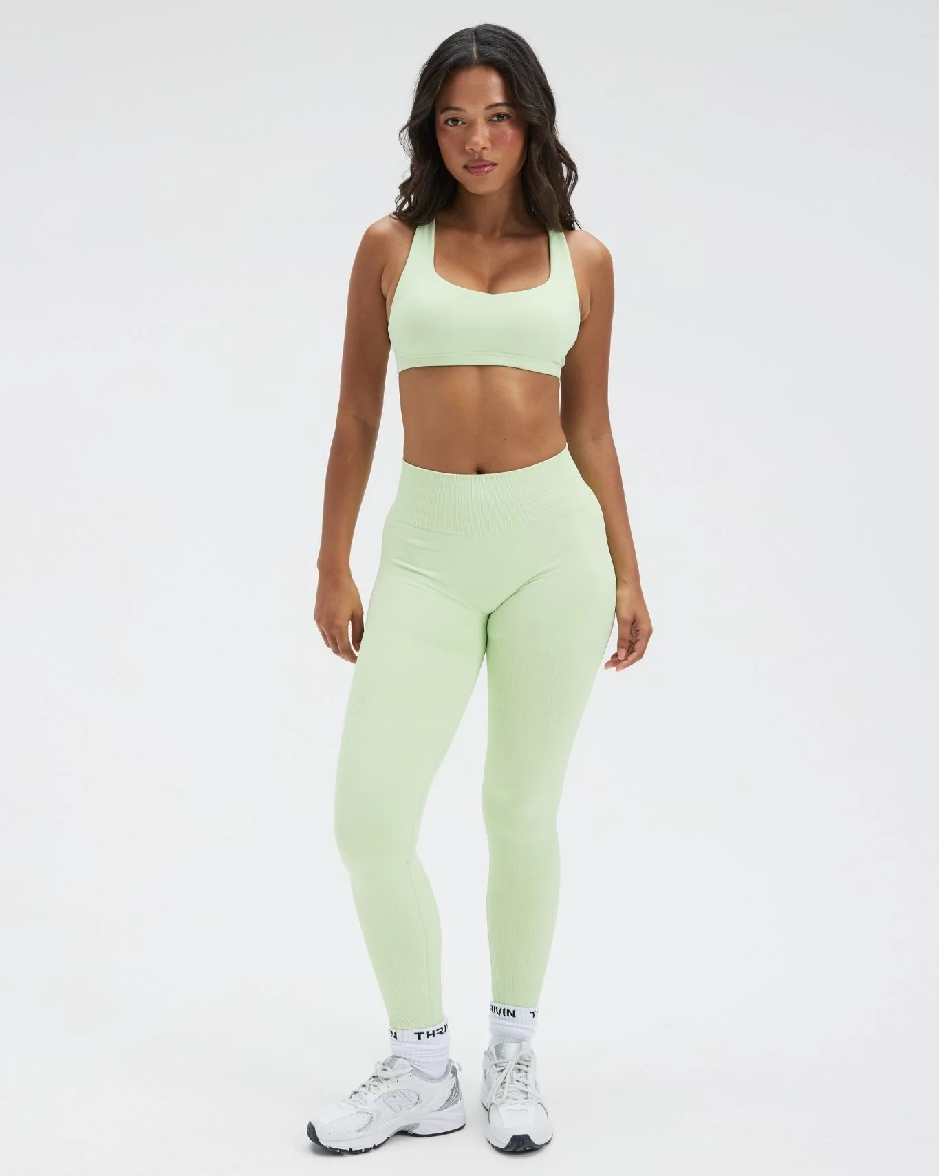 Elevate™ Sculpting Medium Impact Multiway Bra | Pistachio Green