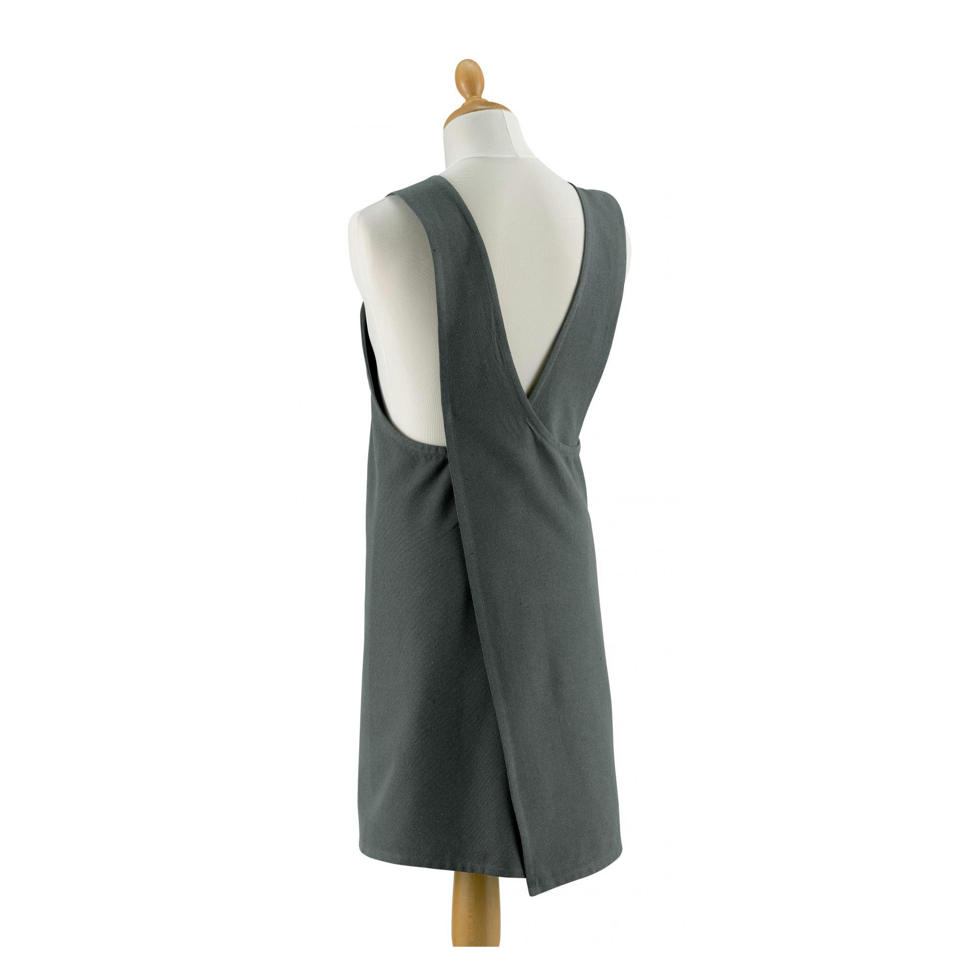 BRODERIE PARIS - Tablier de cuisine japonais recyclé tour eiffel ombre 125 x 85