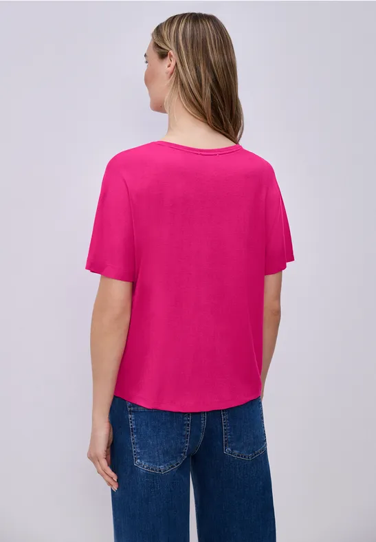 Basic T-Shirt mit Dropped Shoulders