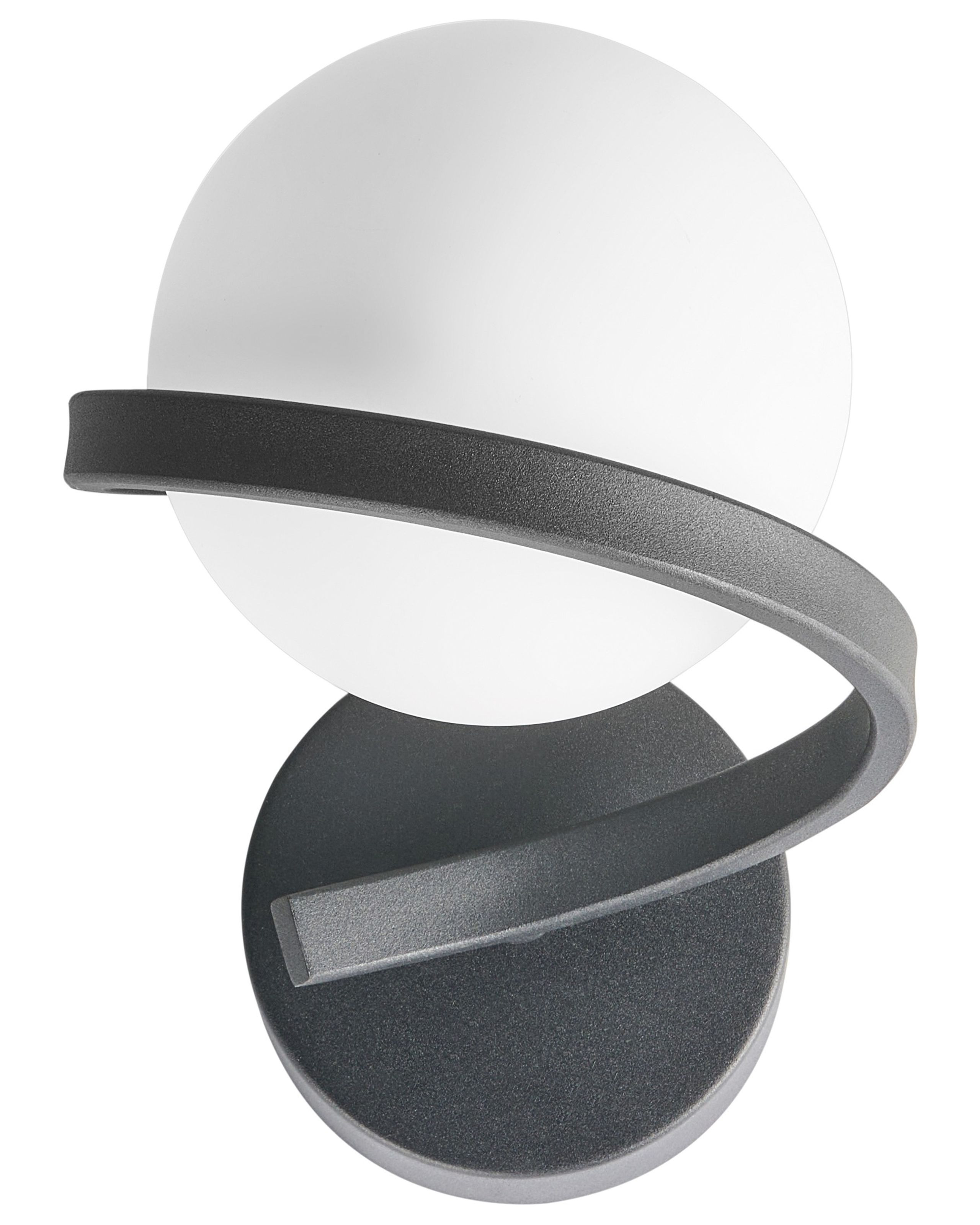 Lampa ścienna metalowa czarna