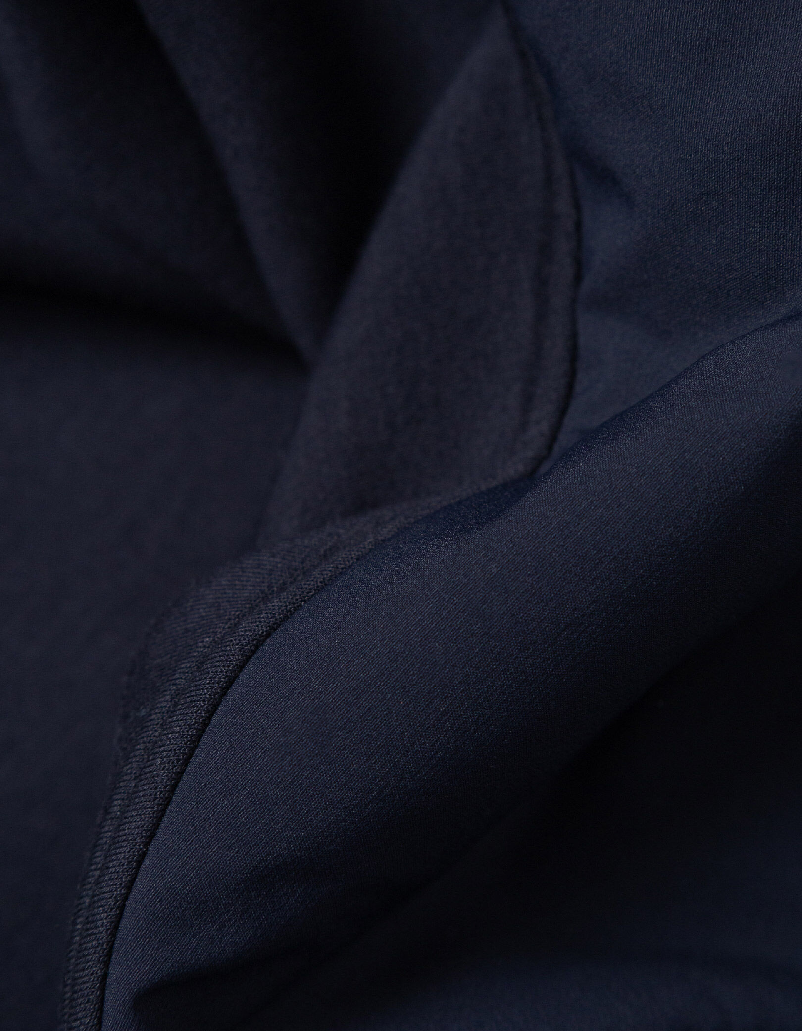 Sweat marine bi-matière EASY CARE Homme