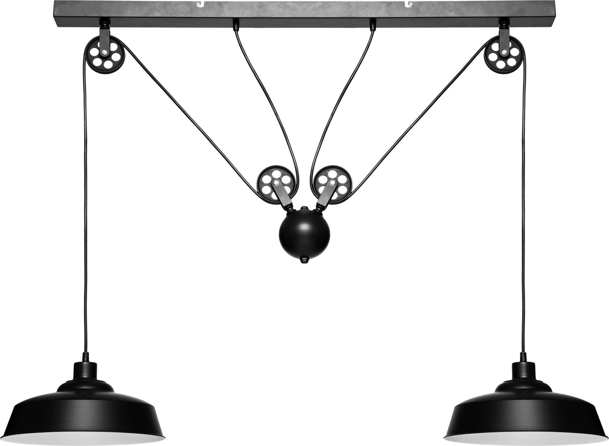Lampa wisząca EZIO, metal, wys. 60 cm