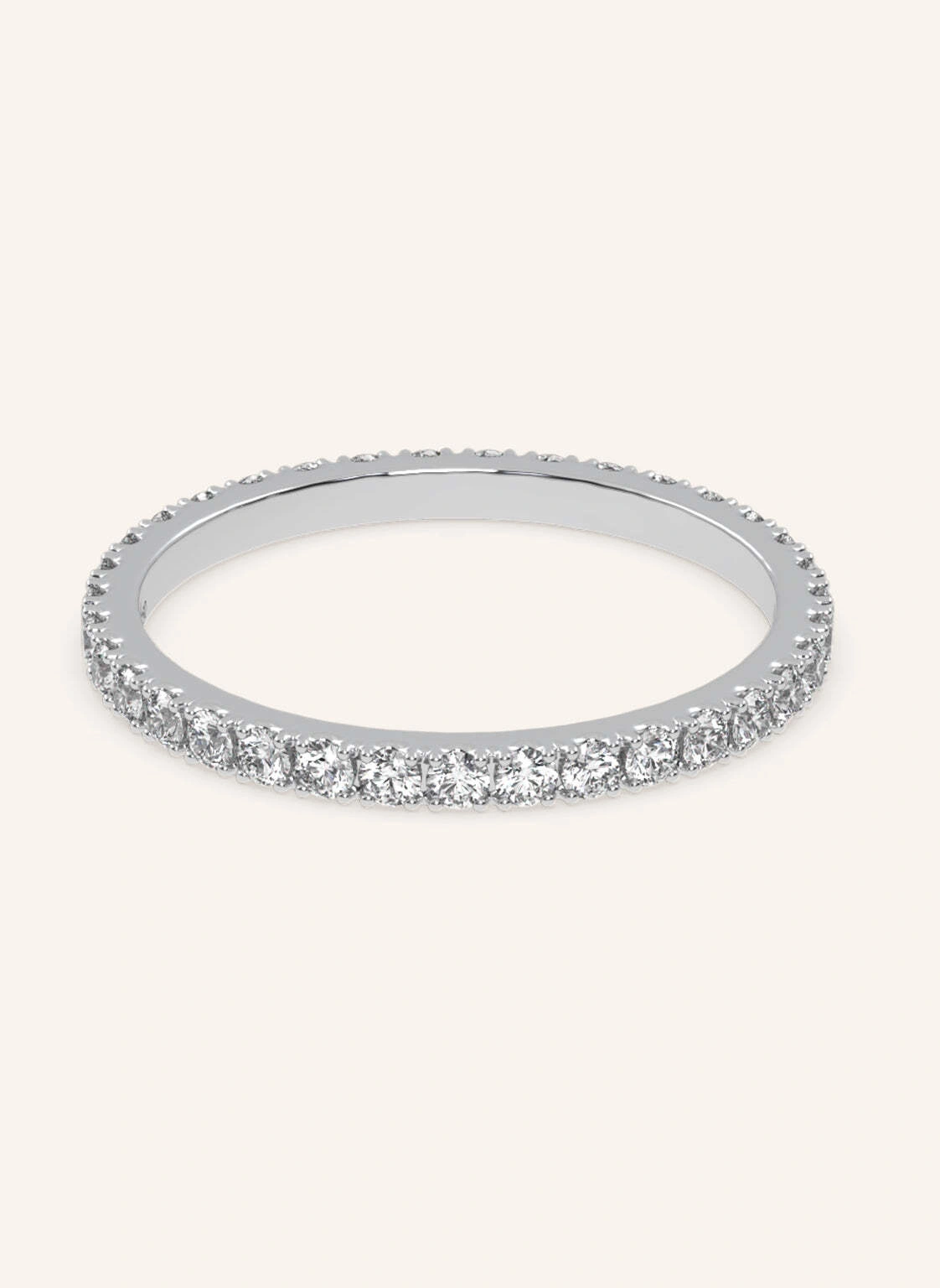 VEYNOU Ring MEMORY aus 18 Karat Weißgold mit 0,68ct. Lab-Grown Diamanten