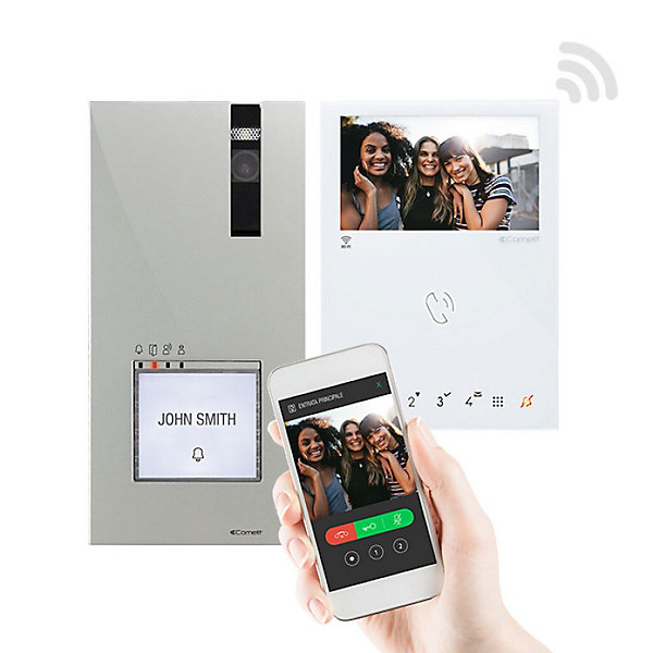Kit Vidéo Quadra Et Mini Wi-fi-bm. 2 Fils - 8451v-bm